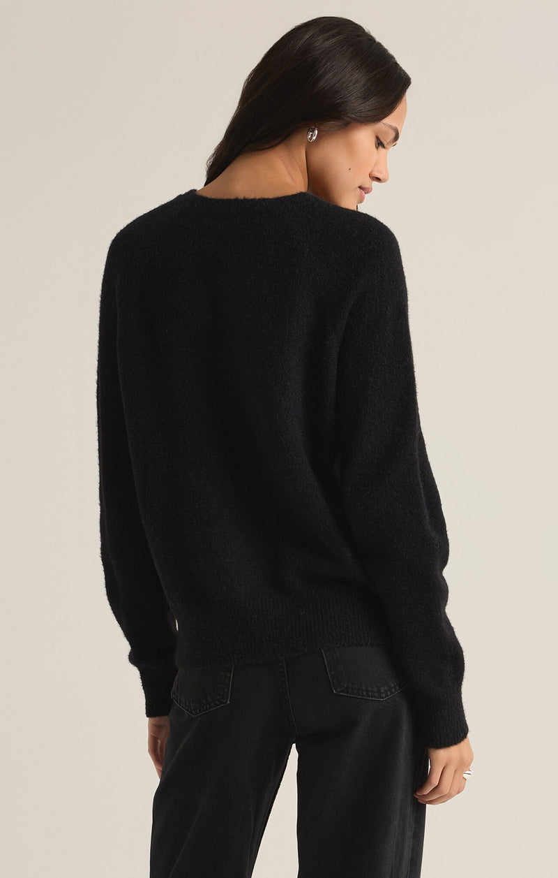 Lizzy Cheers Sweater Black