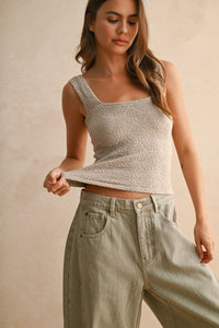 Tatum Textured Knit Top