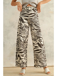 Brown Zebra Pants
