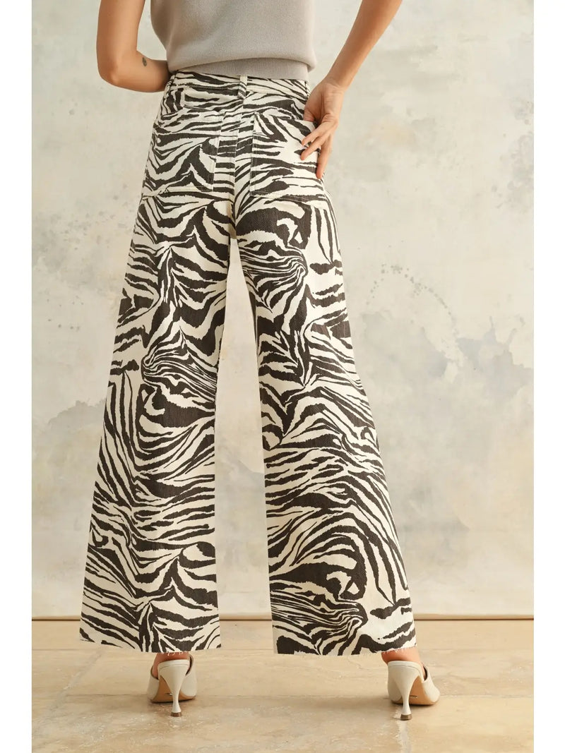 Brown Zebra Pants