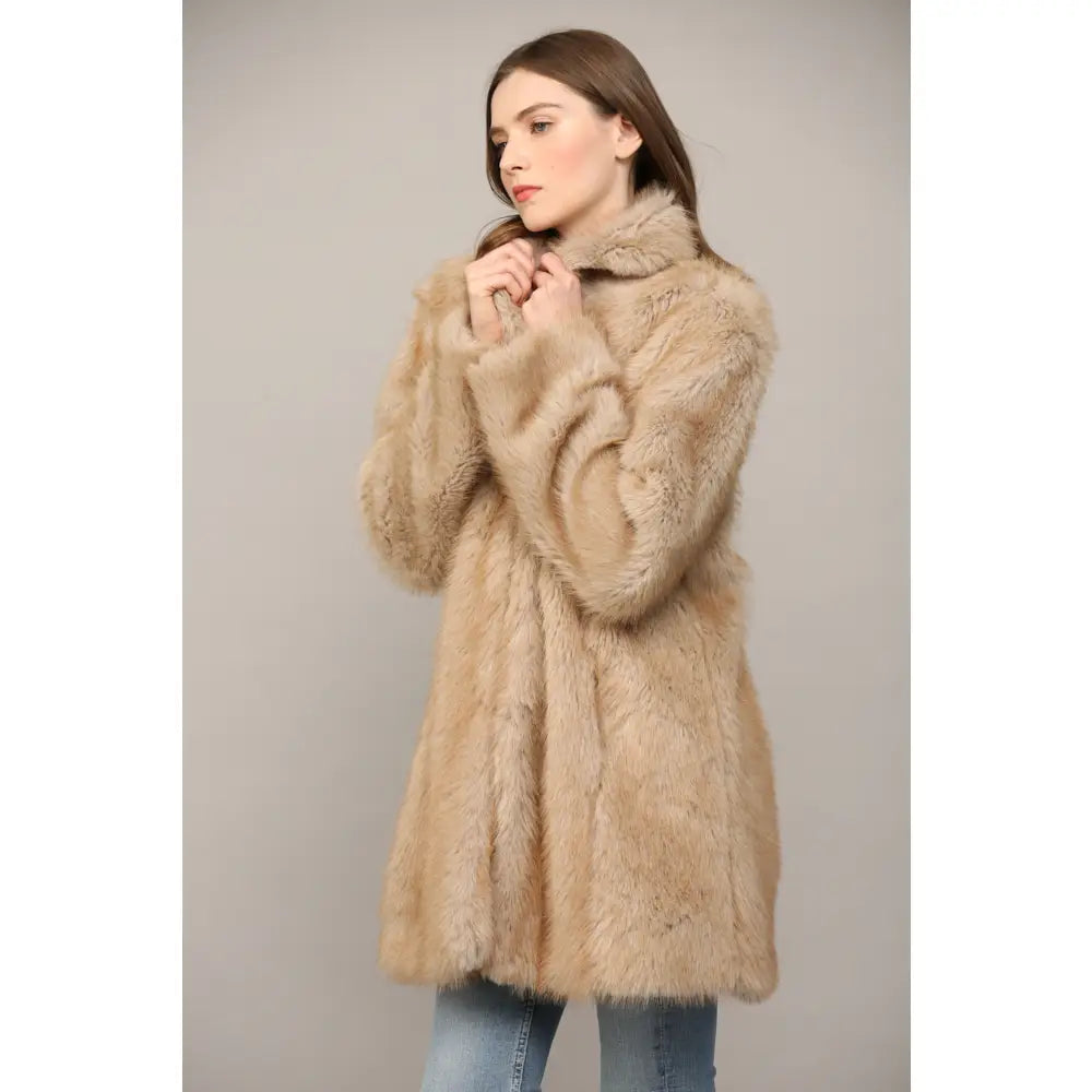 Felicity Faux Fur Coat