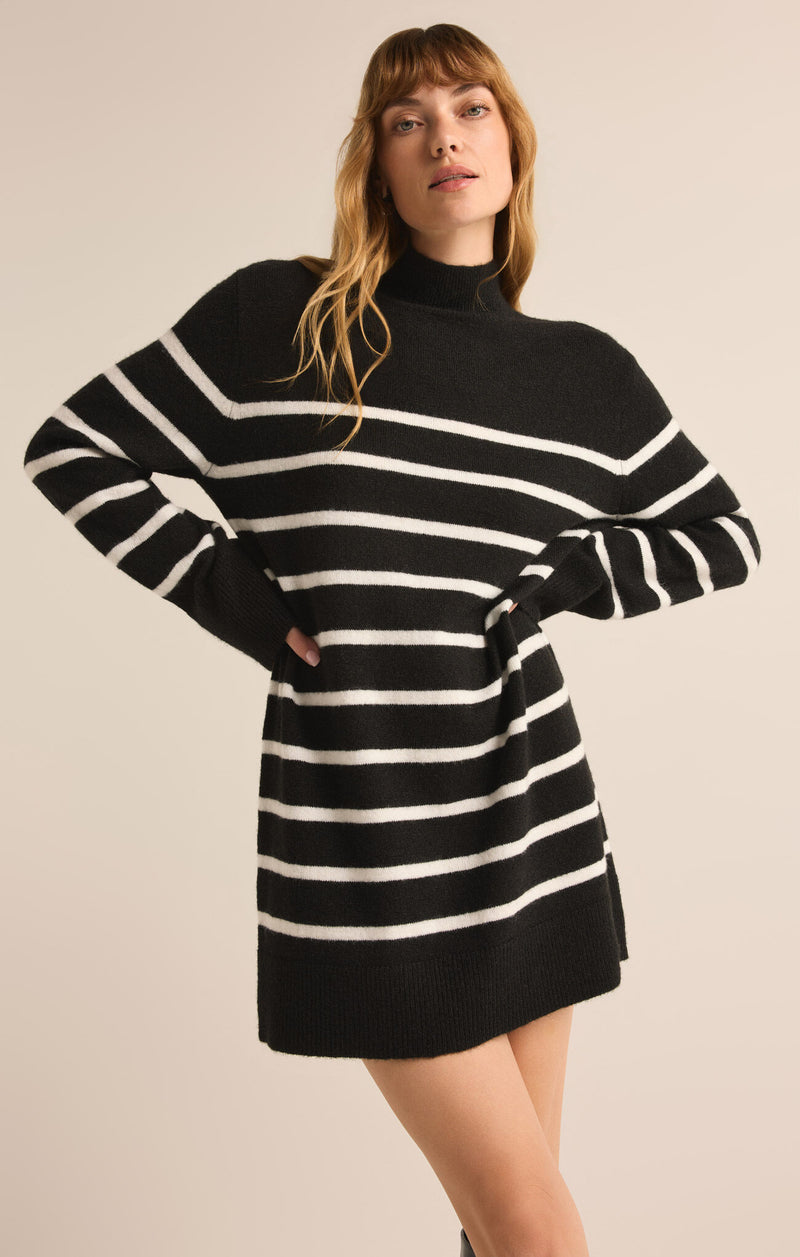 Fin Stripe Sweater Dress