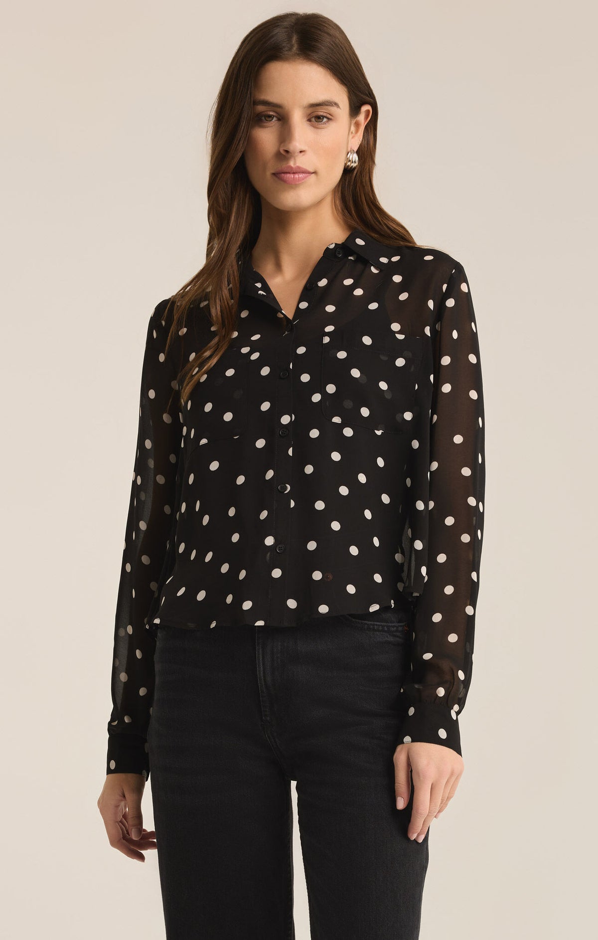 Vivienne Polka Dot Top