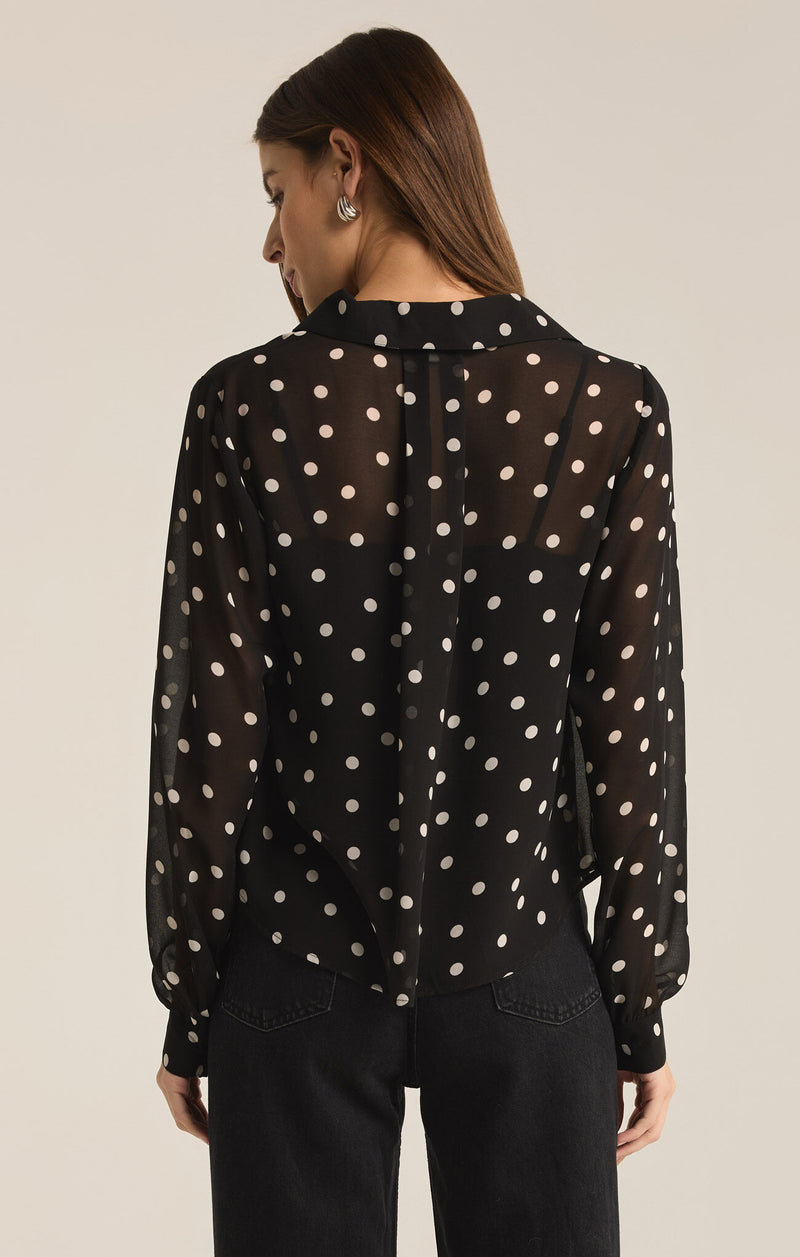 Vivienne Polka Dot Top