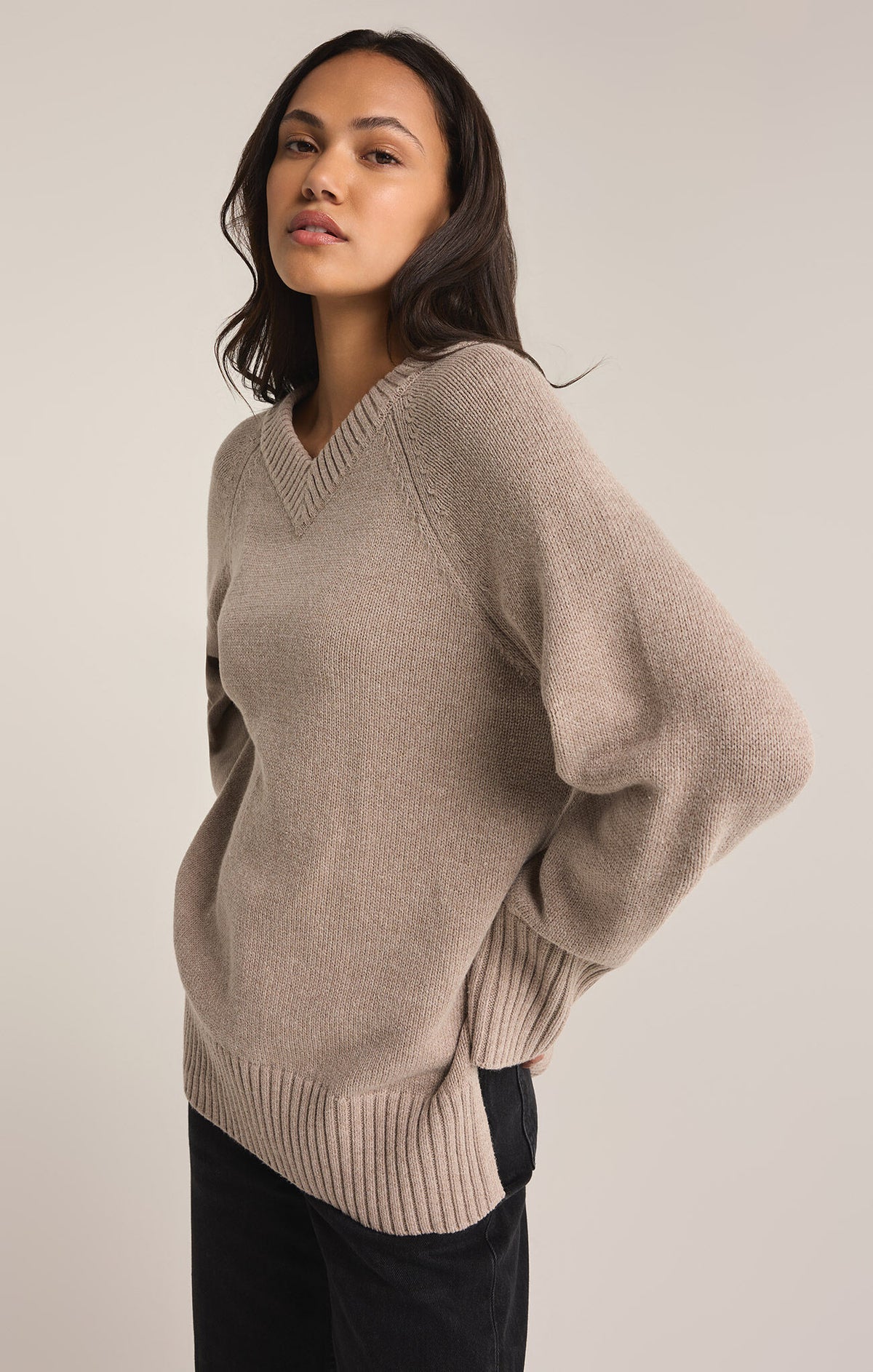 Boulevard V Neck Sweater