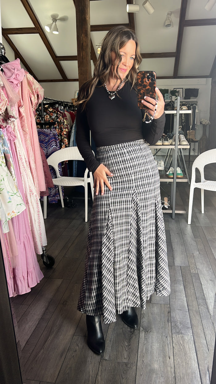 Long Sleeve Black Bodysuit