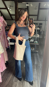 Taliah Textured Knit Top