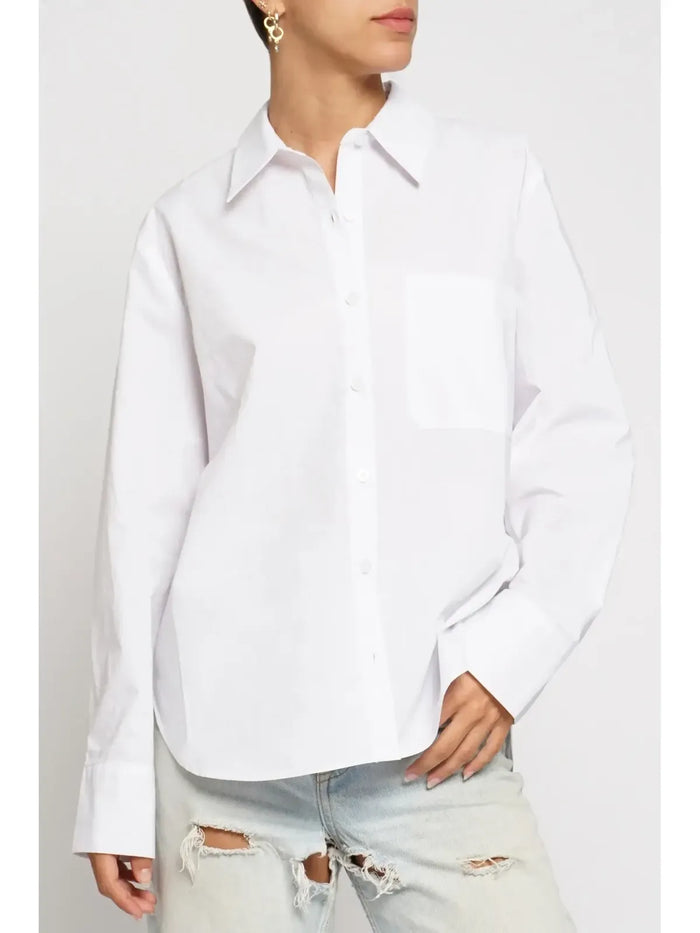 Classic White Button down