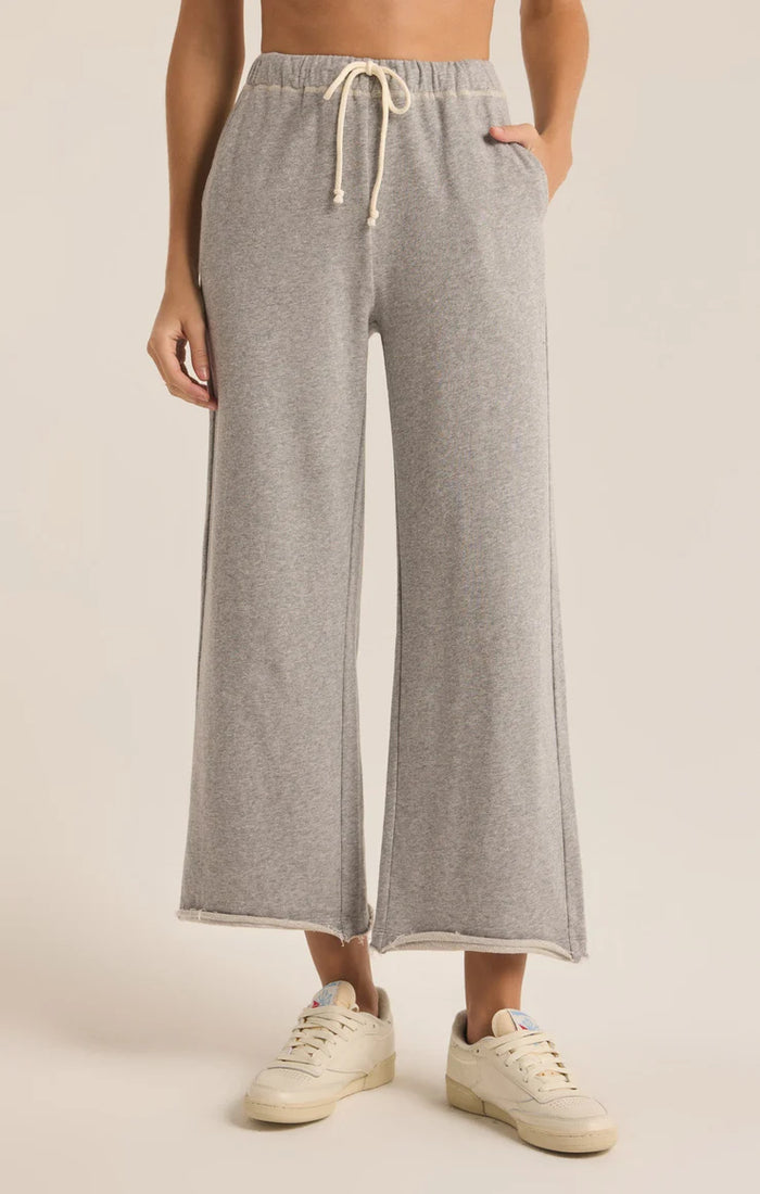 Huntington French Terry Pant Heather Grey