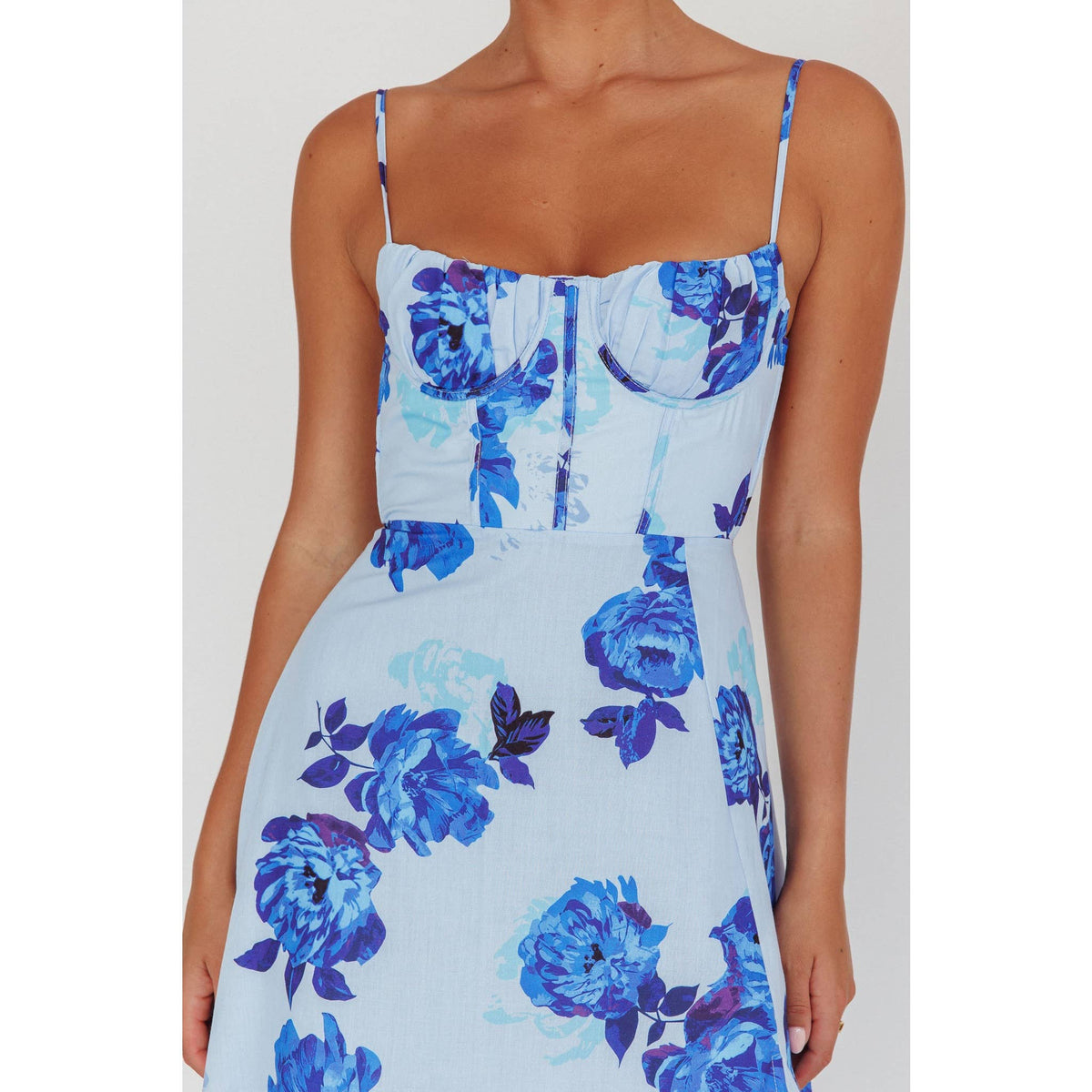 Shelby Square Neck Floral Dress