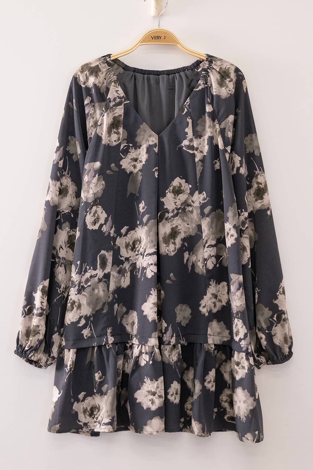 Fawning For Floral Tiered Dress