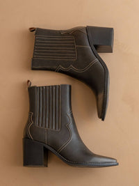 The Addison |  Coffee Western Boot