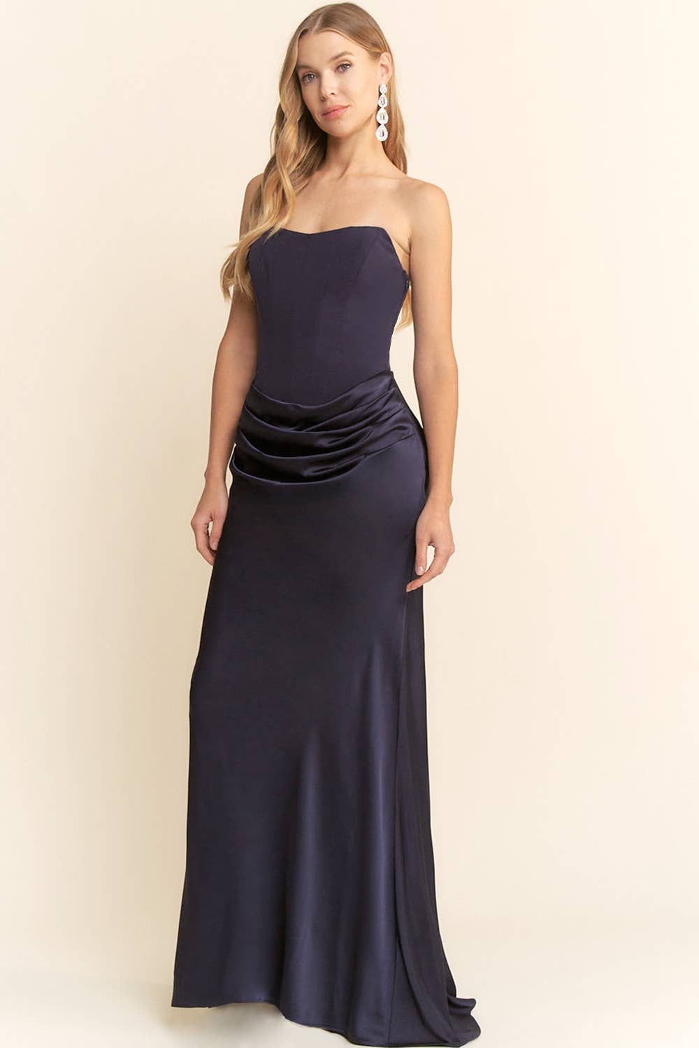 Senna Strapless Mermaid Maxi Dress