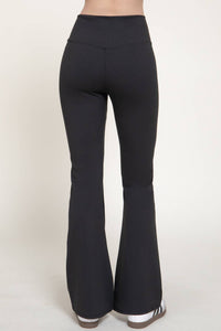 Cross Over Waistband Activewear Yoga Pants