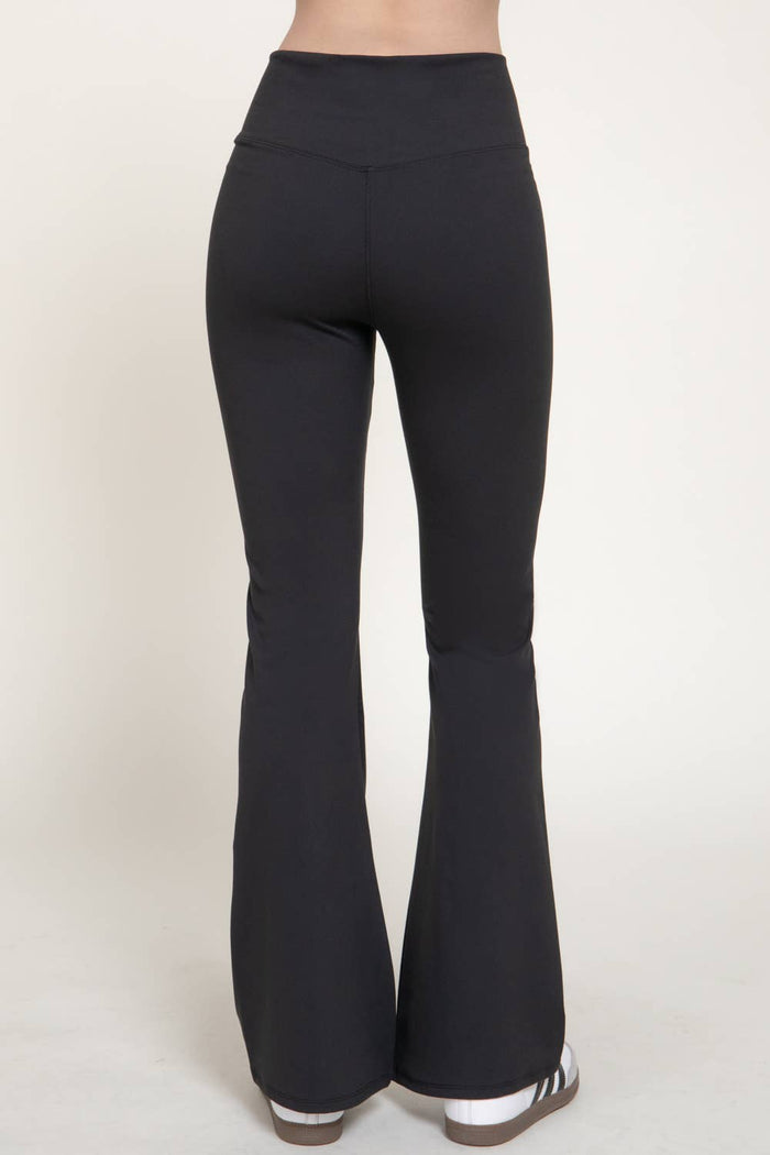 Cross Over Waistband Activewear Yoga Pants