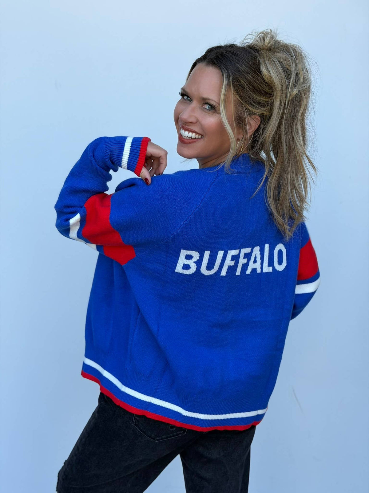 Buffalo Kickoff Varsity Cardigan