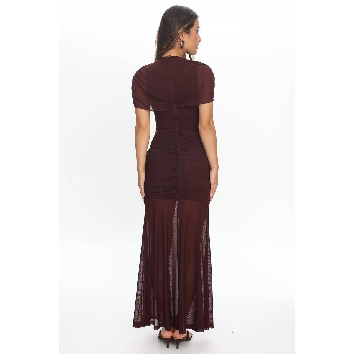Madison Sheer Overlay Dress