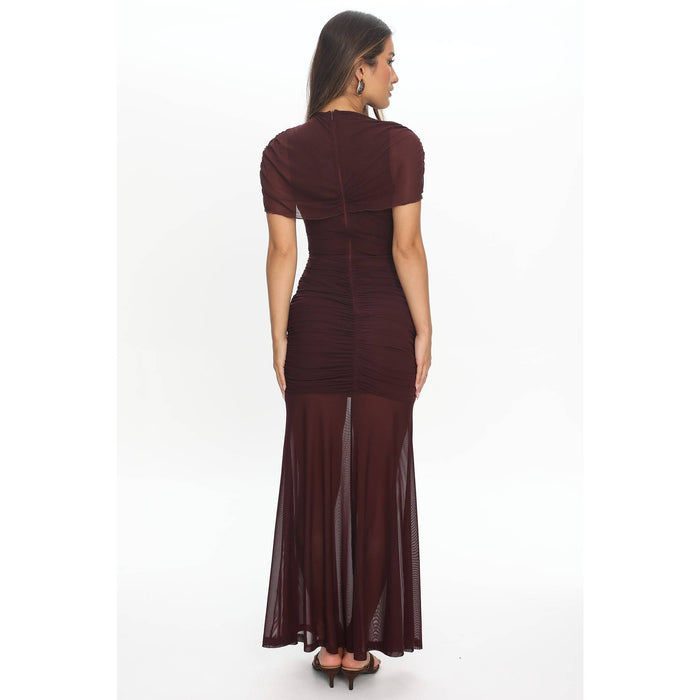 Madison Sheer Overlay Dress