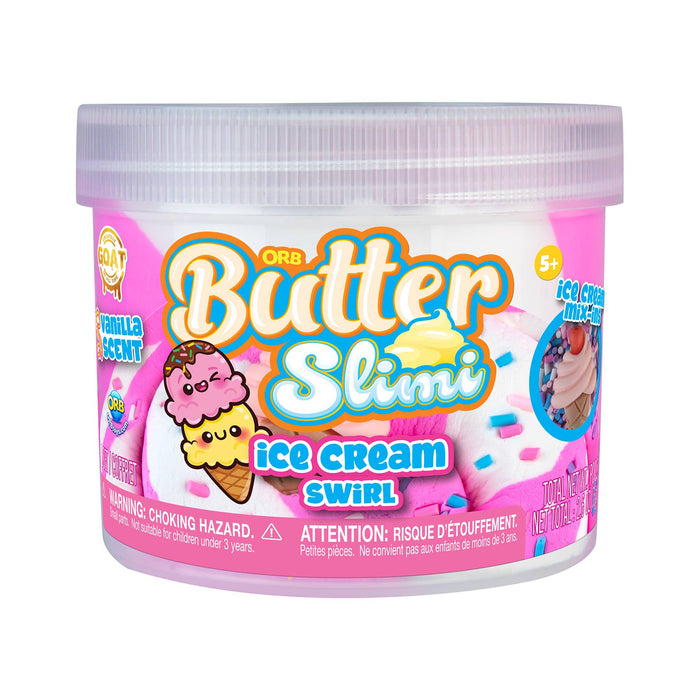 Butter Slimi Ice Cream Swirl Slime
