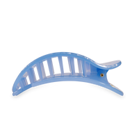 Flat Round Hair Clip | Large | Blue Lagoon