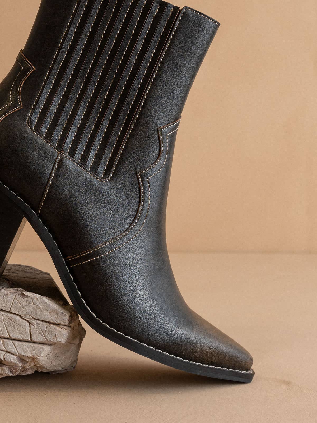 The Addison |  Coffee Western Boot